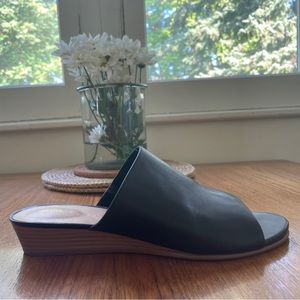 Clarks Leather Slides